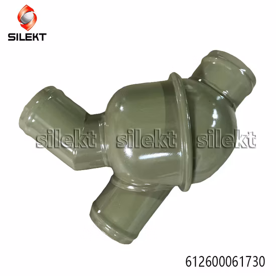 para termostato de peças sobressalentes de motor 612600061730 para uso em caminhão Shacman