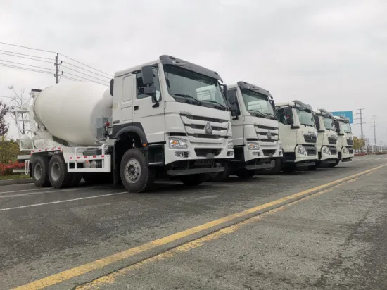 Shacman 8m³ 6*4 chassi caminhão betoneira F2000 para o mercado da Argélia
