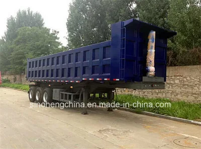 Semi-reboque basculante traseiro de 40 toneladas para venda