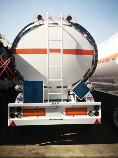 Tanque de combustível monobloco de aço para transporte de diesel/gasolina/semi-reboque de caminhão-tanque para preço de venda