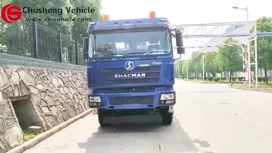 Shacman 12 Rodas 420HP 30ton 50tons Caminhão de reboque de resgate rodoviário Caminhões de reboque destruidores para a Zâmbia
